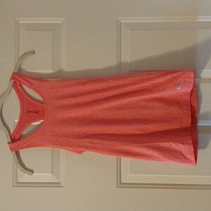 Under Armour Threadborne Heat Gear Tank Top Bright Heathered Pink‎ Size XS